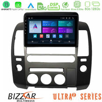 Bizzar Ultra Series Nissan Navara / Pathfinder 2006-2012 (με Εργ.οθόνη) 8core Android13 8+128gb Navigation Multimedia Tablet 9" u-ul2-Ns1340