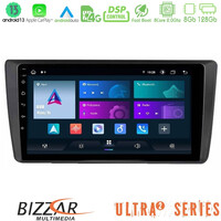 Bizzar Ultra Series Skoda Octavia 2004-2012 8core Android13 8+128gb Navigation Multimedia Tablet 9" u-ul2-Sk1914