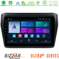 Bizzar Ultra Series Suzuki Swift 2017-2023 8core Android13 8+128gb Navigation Multimedia Tablet 9" u-ul2-Sz0522