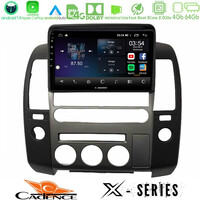 Cadence x Series Nissan Navara / Pathfinder 2006-2012 (με Εργ.οθόνη) 8core Android 14 4+64gb Navigation Multimedia Tablet 9" u-x-Ns1340