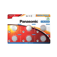 PAN-CR2025L-6 . Panasonic CR2025 μπαταρίες λιθίου 3V 6τμχ