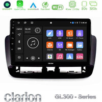 Clarion Gl300 Series 4core Android11 2+32gb Seat Ibiza 2012-2015 Navigation Multimedia Tablet 9" με Carplay & Android Auto u-gl3-St1832bl