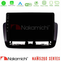 Nakamichi Nam5260 Series 4core Android12 4+64gb Seat Ibiza 2012-2015 Navigation Multimedia Tablet 9" με Carplay & Android Auto u-n44-St1832bl