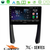 Cadence x Series Porsche 911/cayman/boxster 8core Android 14 4+64gb Navigation Multimedia Tablet 9" u-x-Pc2268