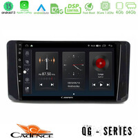 Cadence qg Series 8core Android13 4+64gb Skoda Kamiq 2019-2022 Navigation Multimedia Tablet 9" u-qg-Sk1131