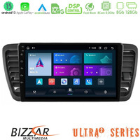 Bizzar Ultra Series Subaru Legacy/outback 2002-2008 8core Android13 8+128gb Navigation Multimedia Tablet 9" u-ul2-Su0969