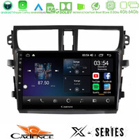Cadence x Series Suzuki Celerio 2014-2020 8core Android 14 4+64gb Navigation Multimedia Tablet 9" u-x-Sz0537