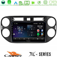 Cadence x Series vw Tiguan (23mm Alarm Button) 8core Android 14 4+64gb Navigation Multimedia Tablet 9" u-x-Vw0639