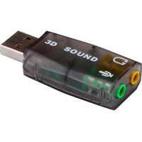 POWERTECH USB κάρτα ήχου 7.1CH, με έξοδο μικρόφωνου και ακουστικού