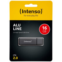 Intenso USB 2.0 Stick 16GB Alu Line Anthracite (3521471) (NSO3521471)