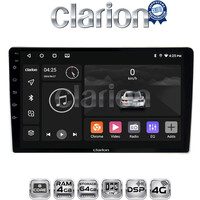 CLARION GL72566 Οθόνη OEM Multimedia Αυτοκινήτου για Toyota ProAce 2013 > 2016Citroen C2 2003 > 2009Citroen C3 2001 > 2010Citroen Jumpy 2007 > 2016Citroen Berlingo 2008 > 2019Peugeot 307 2001 > 2008Peugeot Expert 2008 > 2016Peu electriclife