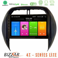 Bizzar 4t Series Toyota Rav4 2001 – 2005 4core Android13 2+32gb Navigation Multimedia Tablet 9" u-lvb-Ty1315