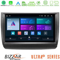 Bizzar Ultra Series Toyota Prius 2004-2009 8core Android13 8+128gb Navigation Multimedia Tablet 9" u-ul2-Ty1015
