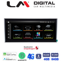 LM Digital - LM JFK310 LOW Οθόνη OEM Multimedia Αυτοκινήτου για AUDI A4/A5 2009 > 2015 (CarPlay/AndroidAuto/BT/GPS/WIFI/GPRS) electriclife