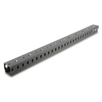 DELOCK cable management 22028, πλαστικό, 30x30mm, 1m, γκρι