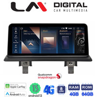 LM Digital - LM JFK170 Οθόνη OEM Multimedia Αυτοκινήτου για BMW σειρά 1 (E81/E82/E87/E88) 2004-2011 (CarPlay/AndroidAuto/BT/GPS/WIFI/GPRS) electriclife