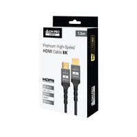 DM-HC210-1.5 . Καλώδιο HDMI 1.5m 8K Premium DM PRO