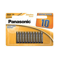 PAN-LR03APB-10 . Panasonic αλκαλικές μπαταρίες ΑΑA LR03APB/10BW Power Bronze