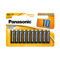 PAN-LR6APB-10 . Panasonic αλκαλικές μπαταρίες ΑΑ LR6APB/10BW Power Bronze