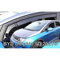 ΑΝΕΜ.11306 ΑΝΕΜΟΘΡΑΥΣΤΕΣ ΓΙΑ BYD DOLPHIN 5D 2021+ ΖΕΥΓΑΡΙ ΑΠΟ ΕΥΚΑΜΠΤΟ ΦΙΜΕ ΠΛΑΣΤΙΚΟ HEKO - 2 ΤΕΜ.