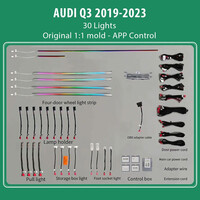 DIQ AMBIENT AUDI Q3 (F3) TRIM mod.2019> (Digital iQ Ambient Light Audi Q3 mod. 2019>, 30 Lights)