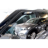 ΑΝΕΜ.15354 ΑΝΕΜΟΘΡΑΥΣΤΕΣ ΓΙΑ FORD EXPLORER EV 5D (ΗΛΕΚΤΡΙΚΟ) 2023+ ΖΕΥΓΑΡΙ ΑΠΟ ΕΥΚΑΜΠΤΟ ΦΙΜΕ ΠΛΑΣΤΙΚΟ HEKO - 2 ΤΕΜ.