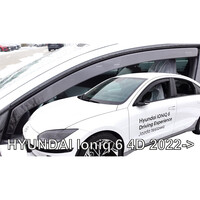 ΑΝΕΜ.SET17320 ΑΝΕΜΟΘΡΑΥΣΤΕΣ ΓΙΑ HYUNDAI IONIQ 6 4D 2022+ ΣΕΤ ΑΥΤΟΚΙΝΗΤΟΥ ΑΠΟ ΕΥΚΑΜΠΤΟ ΦΙΜΕ ΠΛΑΣΤΙΚΟ HEKO - 4 ΤΕΜ