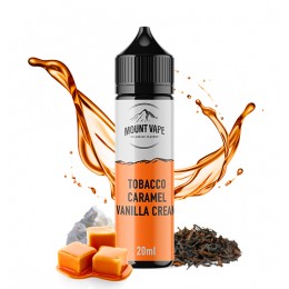 Mount Vape Tobacco Caramel Vanilla Cream 20ml/60ml Flavorshot