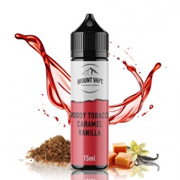 Mount Vape Woody Tobacco Caramel Vanilla 15ml/60ml Flavorshot