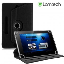 LAMTECH BLACK UNIVERSAL 10.1"-10.4" TABLET CASE WITH 360 ROTATION