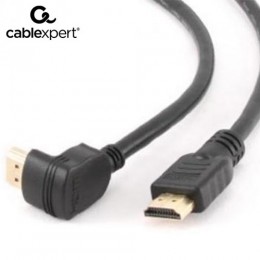 CABLEXPERT HDMI v.1.4 90 DEGREES MALE TO STRAIGHT MALE 4,5m