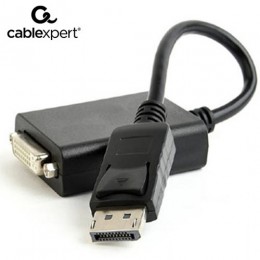 CABLEXPERT DISPLAYPORT V1.2 TO DUAL-LINK DVI ADAPTER WITH CABLE BLACK
