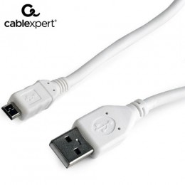 CABLEXPERT MICRO USB CABLE 0,5m WHITE