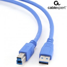 CABLEXPERT USB3.0 A-PLUG B-PLUG CABLE 1,8m