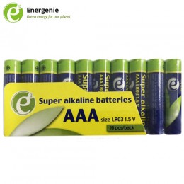 ENERGENIE SUPER ALKALINE AAA BATTERRY 10PACK