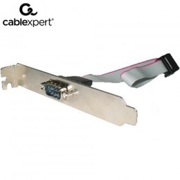 CABLEXPERT DB9 SERIAL PORT RECEPTACLE ON BRACKET