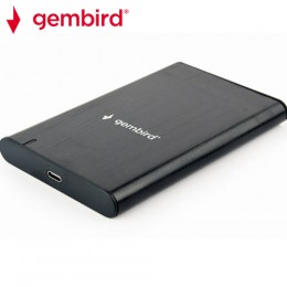 GEMBIRD USB 3.1 2,5" ENCLOSURE TYPE-C PORT BLACK