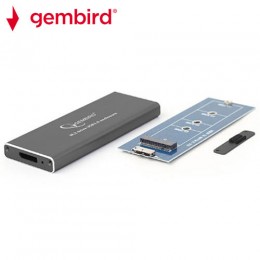 GEMBIRD M2 DRIVE USB3.0 ENCLOSURE BLACK