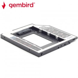 GEMBIRD SLIM MOUNTING FRAME FOR 2,5" DRIVE TO 5,25" BAY FOR DRIVE UP TO 12MM