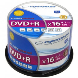 ESPERANZA DVD+R 4,7GBX16 CAKE BOX 50PCS