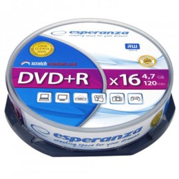 ESPERANZA DVD+R 4,7GBX16 CAKE BOX 10PCS
