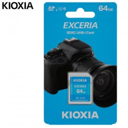 KIOXIA SD EXCERIA 64GB UHS I 100MBs