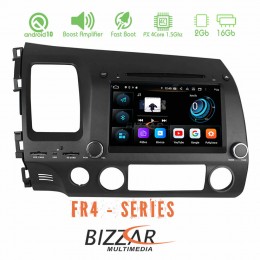Bizzar fr4 Series Honda Civic Android 10 4core Multimedia Station u-bl-fr4-Hd30