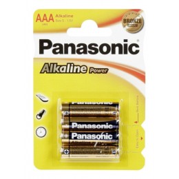 PAN-LR03APB-4 . Panasonic μπαταρίες αλκαλικές AAA 1,5V 4τμχ