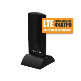ATD15 . Ενεργή Κεραία DVB-T Panel USB με φίλτρο LTE