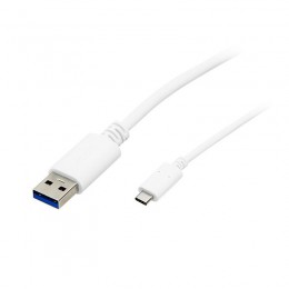 DM-66-103 . Καλώδιο USB A σε USB Type C 1m Λευκό