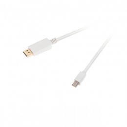 DM-0852 . Καλώδιο Mini DisplayPort - HDMI 1.8m Λευκό Cabletech