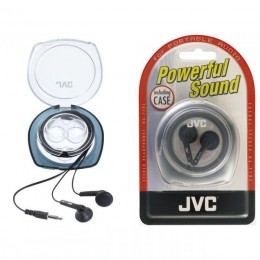JVC0016 . Ακουστικά JVC HA-F10C Μαύρα με Θήκη