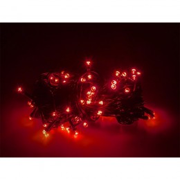 DM-70-234 . Χριστουγεννιάτικα LED 100x 7.5m Κόκκινα Επεκτάσιμα