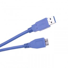 DM-2902 . Καλώδιο USB 3.0 A/MicroB M/M 1.8m Μπλε